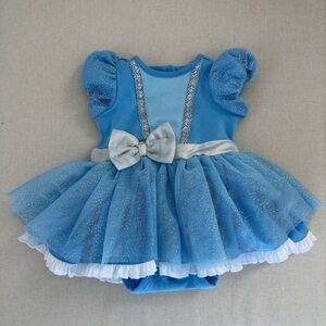 Disney Cinderella Costume Bodysuit for Baby Size 6-9 months